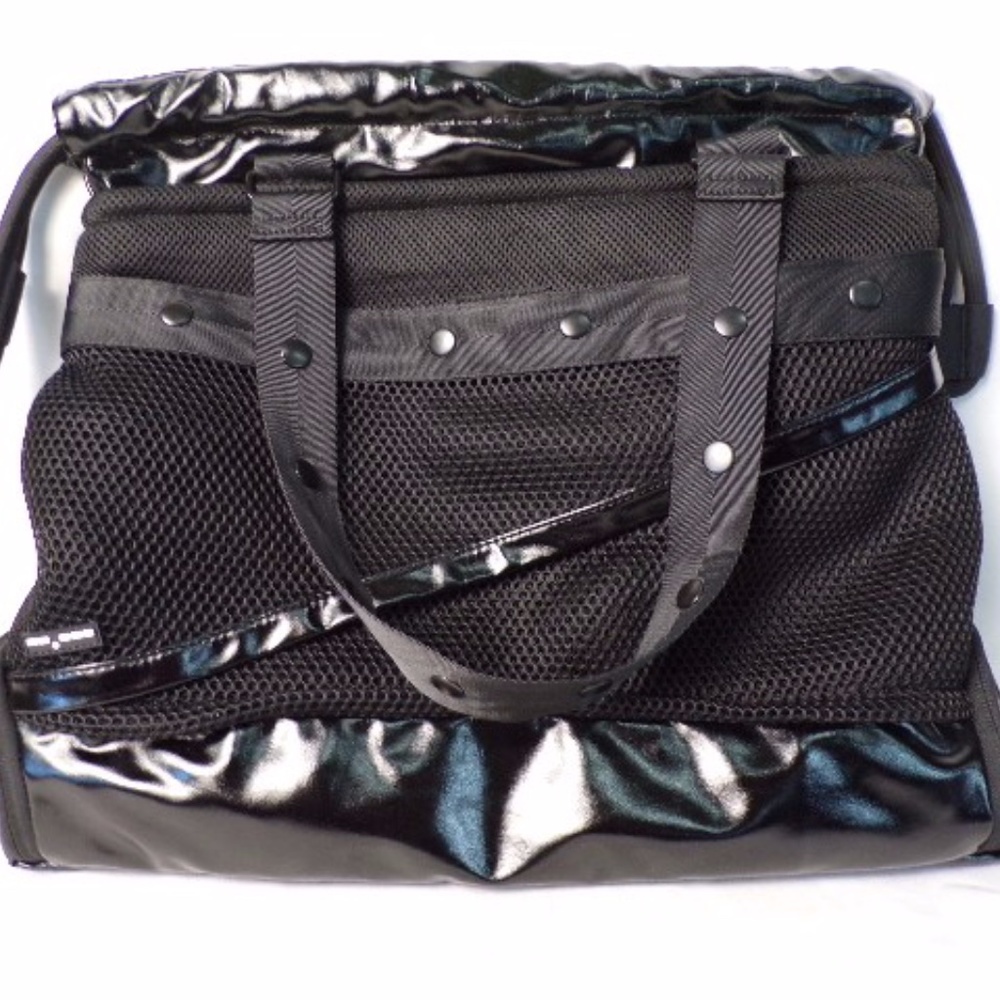 Go Dash Dot Tote Draw String Multi Pockets 19" - image 1